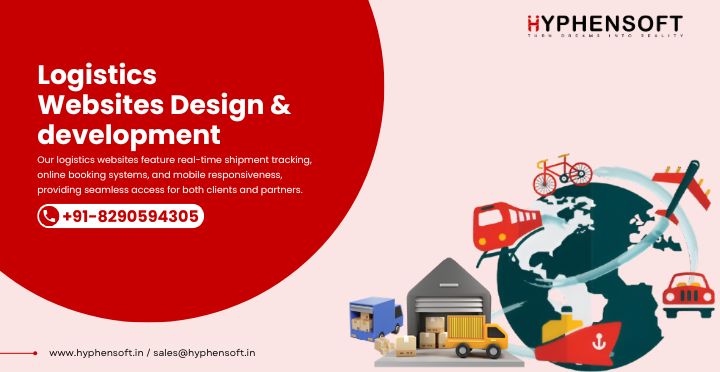 Logistics transportation Websites Design & development